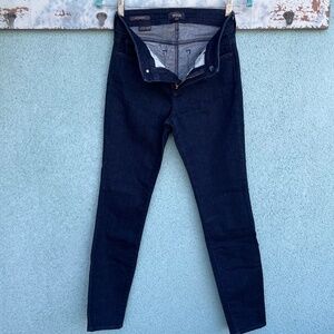 NYDJ Ami Skinny Jeans in Midnight Blue Denim   Stretch Fit   NWOT  Size 2